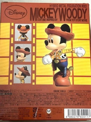 Hybrid Metall Figur #003 Toy Story Mickey Woody Disney Figur RAR NEU