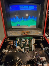 MOON PATROL PCB NON-JAMMA ARCADE BOARD WORKING!!! WILLIAMS 1982 GENUINE
