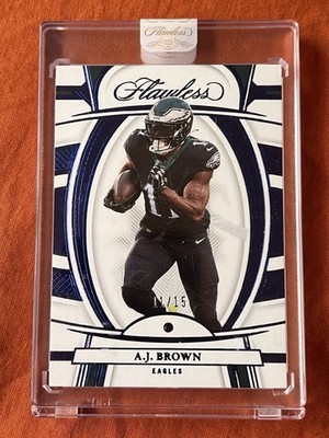 2022 Panini Flawless - AJ brown #56 - 11/15 (Number Match!)