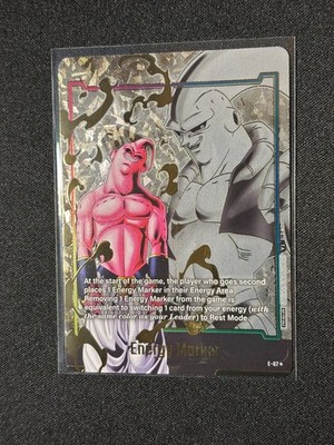 Dragon Ball TCG ENERGY MARKER Majin Buu Evil FUSION WORLD V2 E-67 - ENG ENGLISH