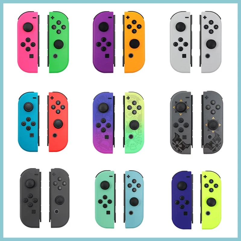 MARKENLOS Para Nintendo Switch JoyCon Controller Consola 1 Par Gamepad Inalámbrico L&amp;R Nuevo