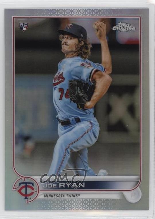2022 Topps Chrome Refractor Joe Ryan #48 6u5