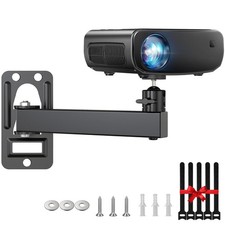 Mini Projector Mount Adjustable Wall Ceiling Bracket Stand Kit