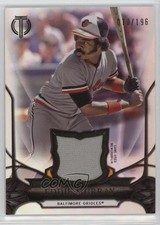 2016 Topps Tribute Relics 70/196 Eddie Murray #TR-EM HOF un2