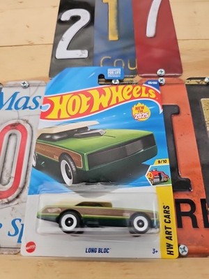 Hot Wheels Long Bloc Green New for 2025