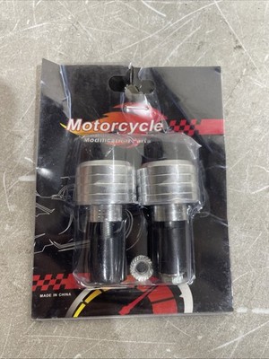Universal Motorcycle 7/8'' 22mm Handle Bar Ends Weights Plugs Slider Universal