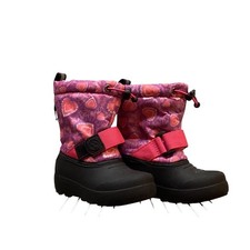 Northside Kids Winter Boots Hearts Pink Black Waterproof Thinsulate Size 6