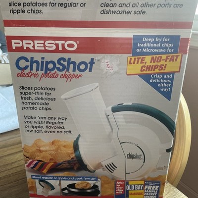Presto Chip Shot Electric Potato Chipper. Red Cone Is Missing