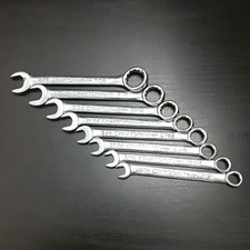 Vintage Craftsman -v- 8-piece Combination Ignition Wrench Set, Made in USA