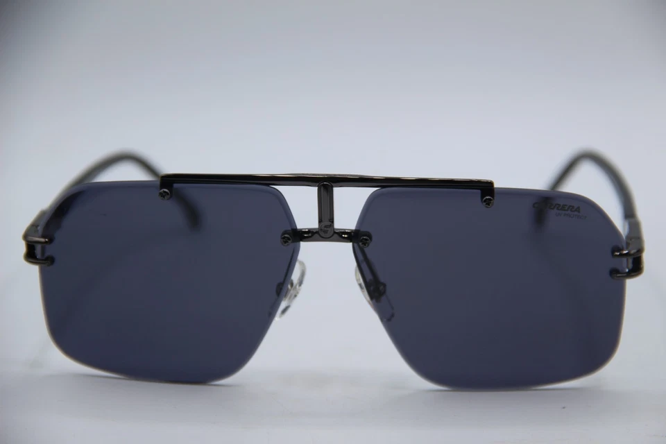 NUEVAS GAFAS DE SOL CARRERA 1054/S V81IR NEGRO BRONCE MARCO AUTÉNTICO 63-12 Foto 2 de 4