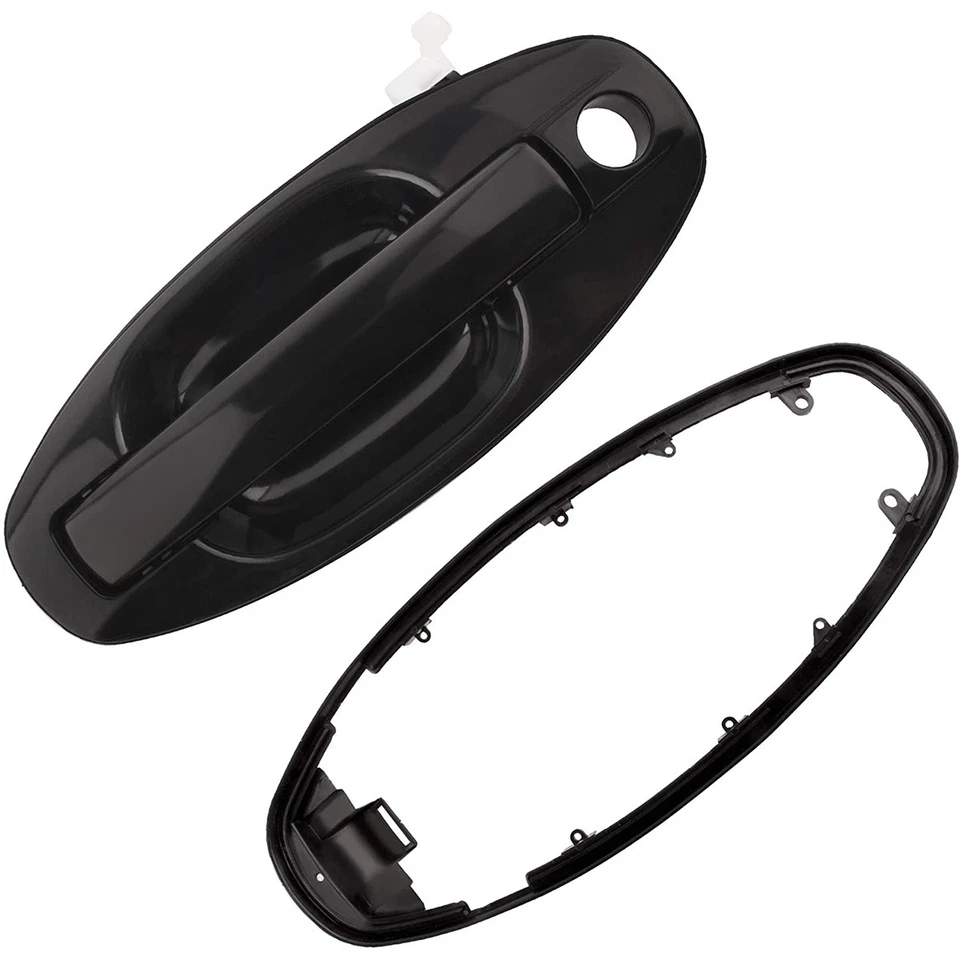 For 2001-2006 Hyundai Santa Fe Front Driver Black Left LH Outer Door Handle Foto 4 de 4