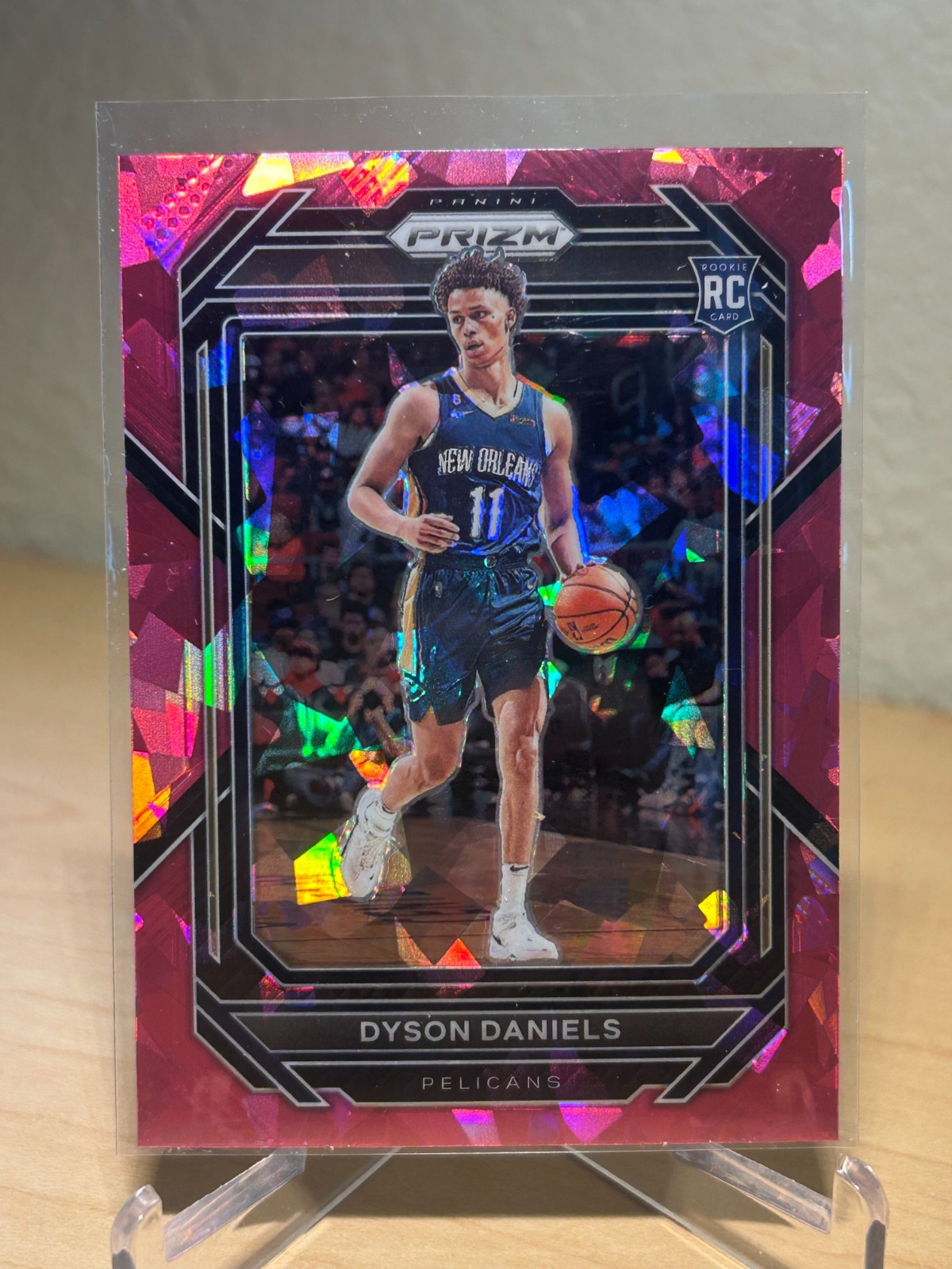 Dyson Daniels 2022 Panini Prizm Pink Ice RC New Orleans Pelicans 233