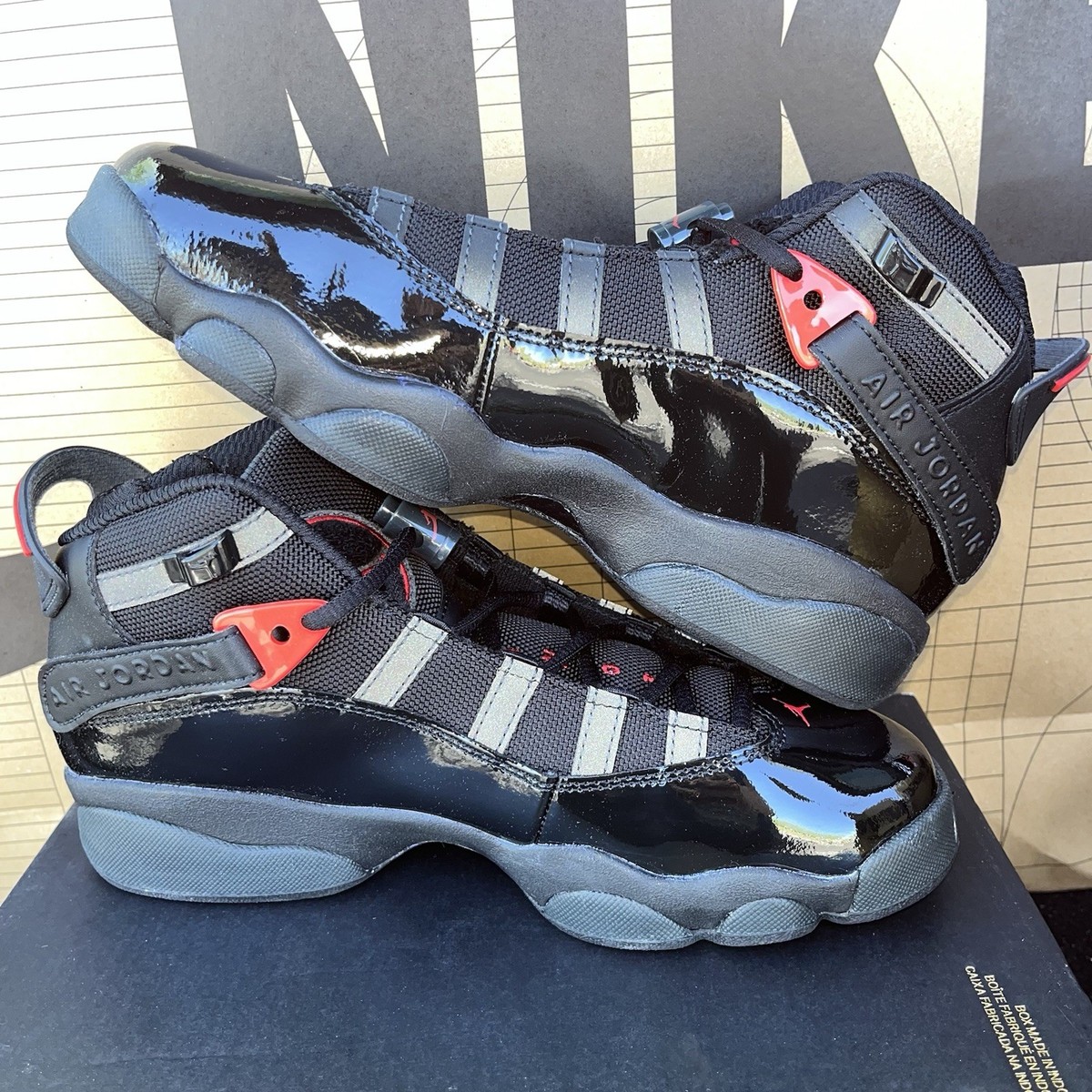 Nike Air Jordan 6 オリーブ/ブラック/レッド 楽天市場】NIKE AIR JORDAN 6 RETRO black/infrared 384664-060