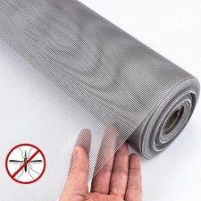 DIY Large Size Window Screen Mesh, Pet-Proof and Mosquito/Insect Resistant, Suit