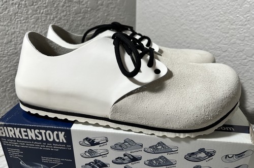 Birkenstock Maine Patent Leather Suede Shoe Clog Men’s Size 10 Womens 12 EU 43