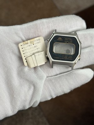 NOS Rare Vintage Orient 751101-40 Men's Digital Watch JDM 1970s