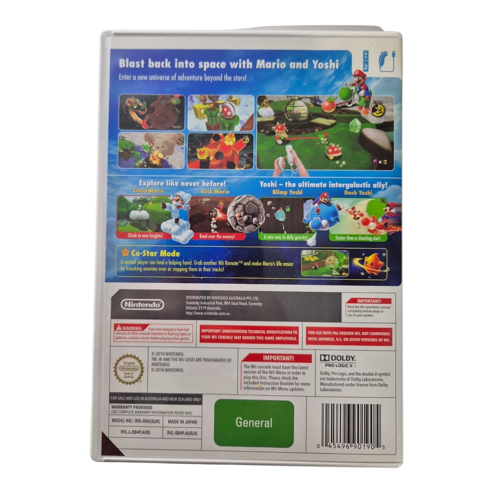 Super Mario Galaxy 2 - Nintendo Wii - Includes Game and DVD - AUS PAL - Image 4 of 4