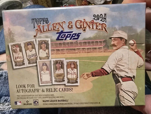 2 Boxes 2024 Topps Allen & Ginter Baseball Blaster Box Sealed New 48 Cards/ Box - Picture 1 of 3