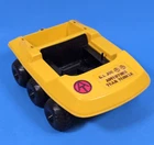 G.I. JOE ADVENTURE TEAM ATV VEHICLE 6 WHEEL MUMMYS TOMB YELLOW 1974 VINTAGE