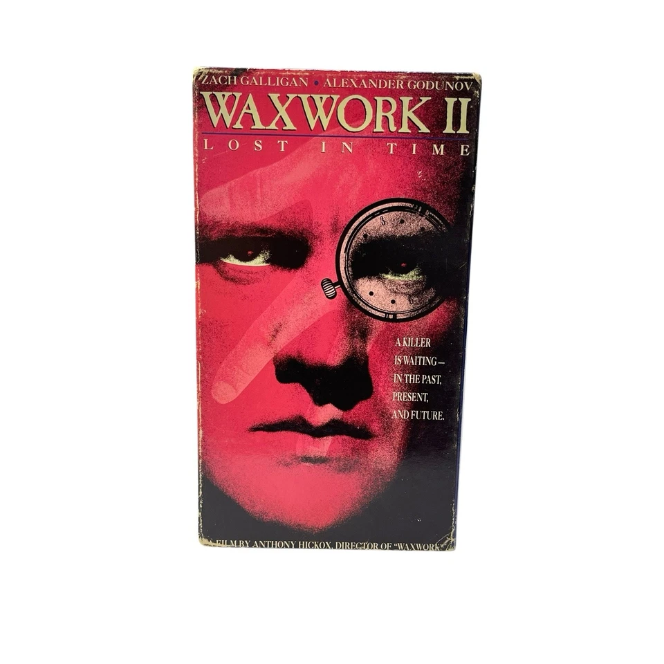 Waxwork 2 Lost in Time VHS 1992 Zach Galligan Alexander Godunov Video Tape - Image 3 of 4