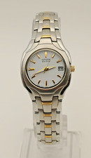 CITIZEN Eco Drive Women's Watch two-tone, 27mm, Date Box, E011-S049601, Running