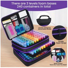 Portable Diamond Painting Storage Case 240 Slots