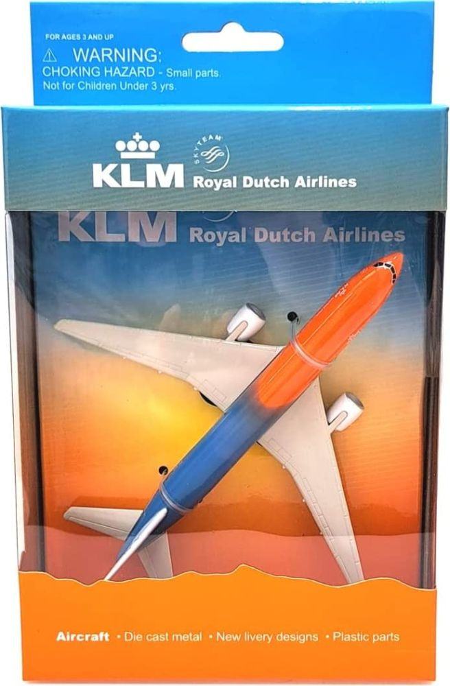 Daron RT2300 KLM Boeing 777 Orange Pride Livery Diecast Model