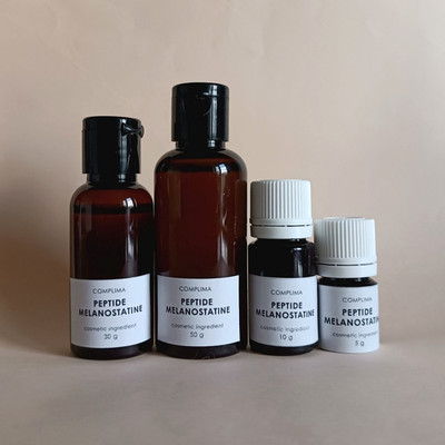 Peptide Melanostatine DIY cosmetic formulation Peptide supplies Skincare routine