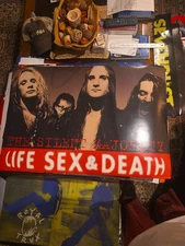 The Silent Majority Life Sex Death Orig. CD/Album Release Promo Poster 24x36