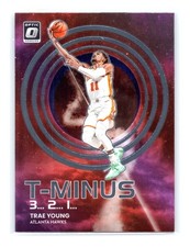 2022-23 Donruss Optic Basketball #5 Trae Young T-Minus 3...2...1... Hawks