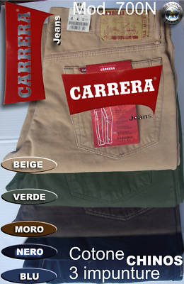 Pantalone Essentials in cotone stretch in Beige: Collezione Uomo Di