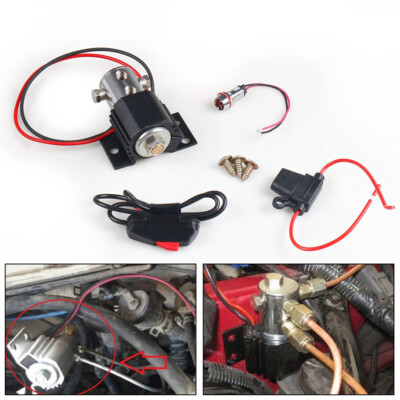 Black Front Brake Line Lock Kit Heavy Duty Type Roll Control Hill Holder Kit
