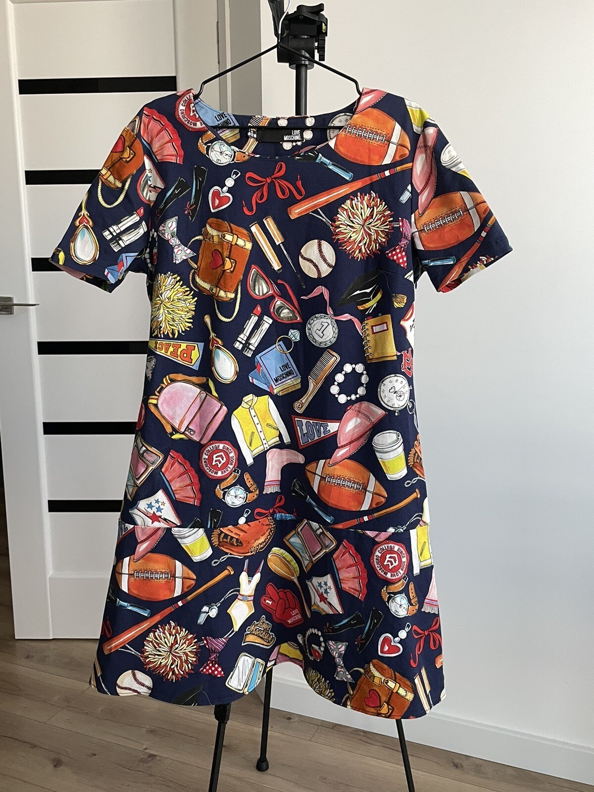 Sleeve Outfit Moschino Moschino Mens Dress Shirts Moschino Logo