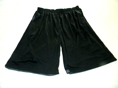 Bollinger Basketball Workout Shorts ~ Black & Grey ~ Men's Size 3XL ~ o