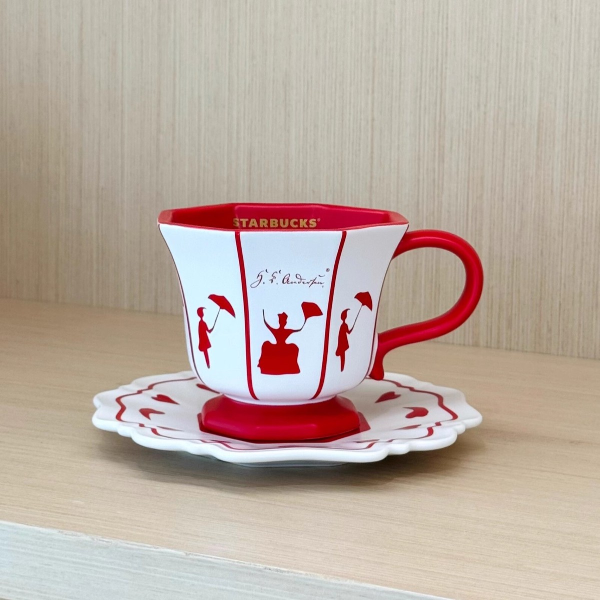 2023 China Starbucks Paper-cut Red Ballet Dancer 9oz
