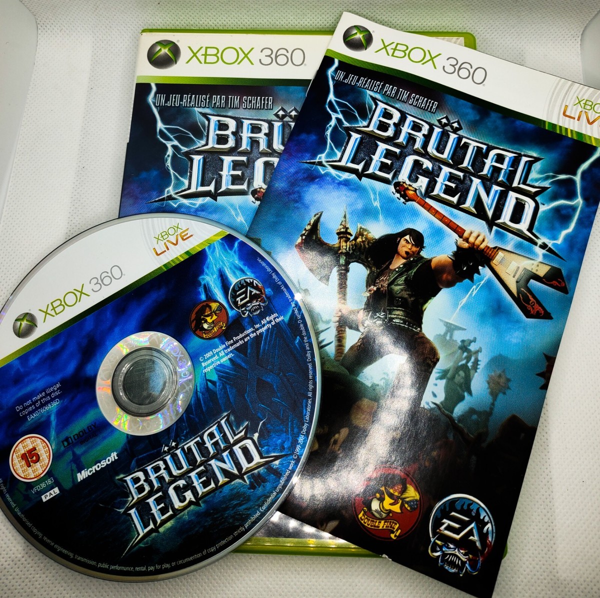 Jeu Xbox 360 Brutal Legend – PROMO DISC Neuf Sous Blister – PAL Multi FR