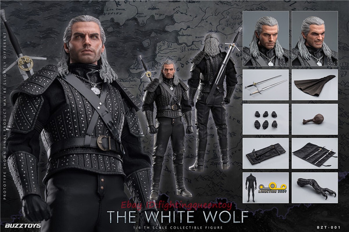 BUZZTOYS BUZ001 1/6 The White アクションフィギュア BUZZTOYS The White Wolf BZT001 1/6 Scale Figure
