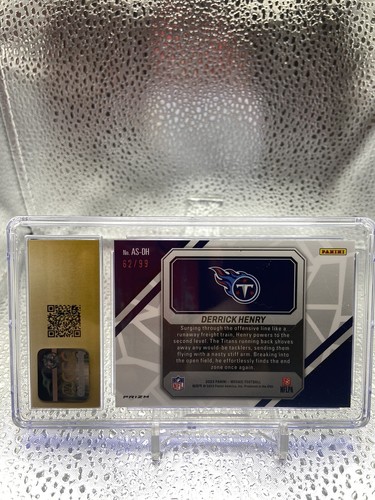 Mosaico Panini Derrick Henry 2023 azul audible/99 #AS-DH como nuevo: 10 - Imagen 2 de 2