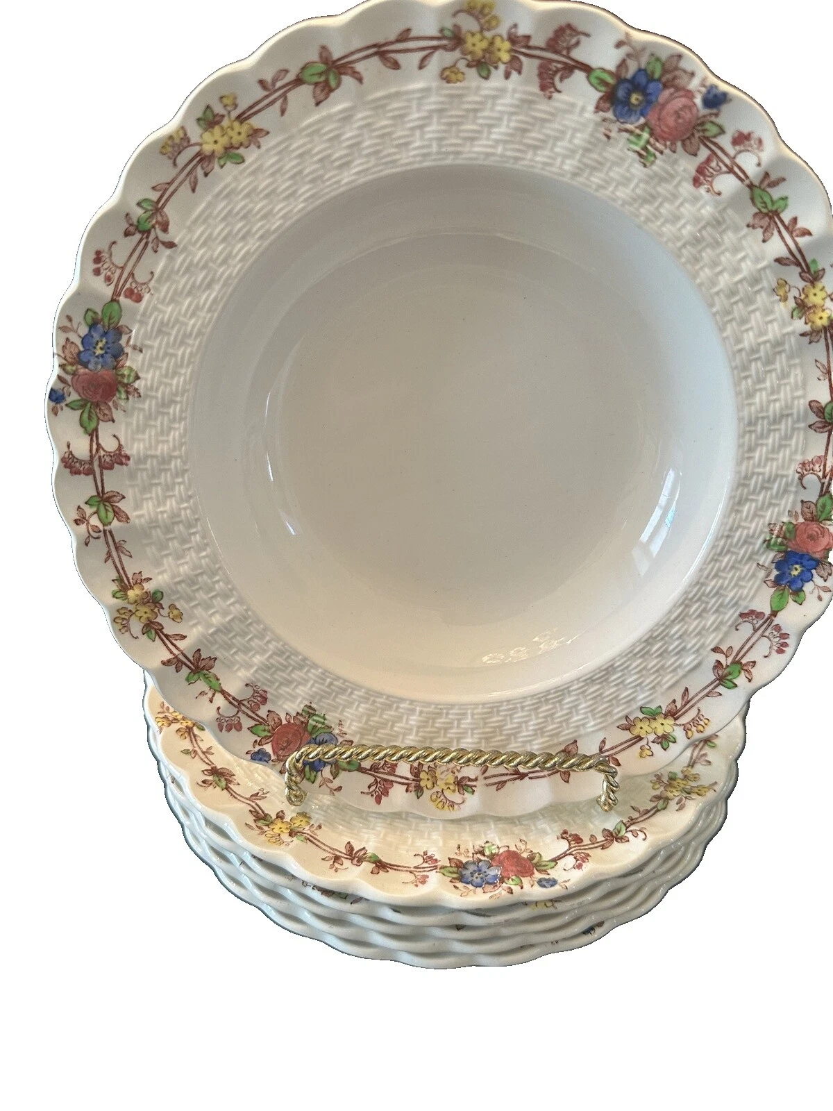 Tazones de Vajilla Spode Blanco