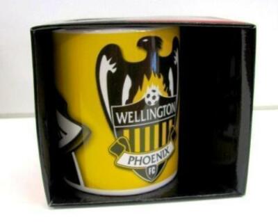 WELLINGTON PHOENIX FC A-LEAGUE SOCCER CERAMIC COFFEE MUG