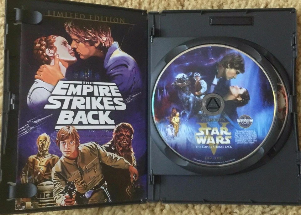 ✅ Star Wars Original Theatrical Trilogy Versions Cut 7 DVD HAN SHOOTS 1ST OOP - Image 3 of 4