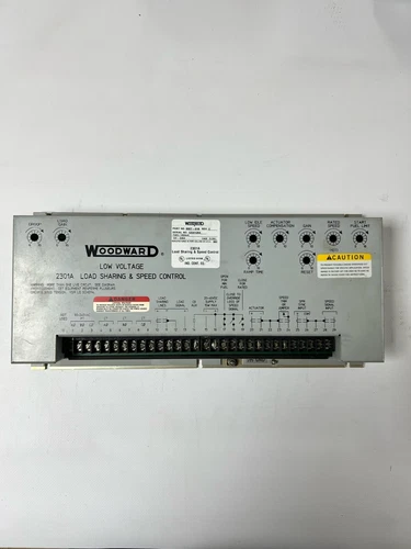 WOODWARD 2301A LOW VOLTAGE LOAD SHARING & SPEED CONTROL 9907-018 REV C