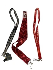 Lot of 3 Comic Anime Lanyard Badge Holders Fullmetal Alchemist C2E2 DarkHorse