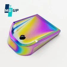 Magazine Base Plate for Glock Gen 1-5 9mm .357 .40 .45 GAP Alumium Rainbow