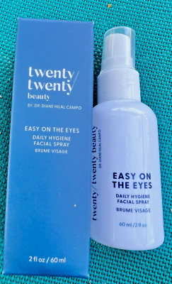 Twenty Twenty Easy on the Eyes Daily Hygiene Facial Spray 2oz Made in USA!