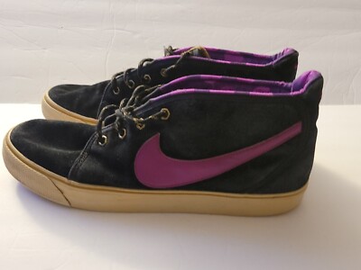 NIKE Toki ND 385444-008 Black Purple Size 11 Sneaker Shoe
