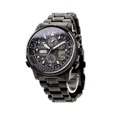 Citizen Promaster Sky JY8025-59E Eco-Drive Solar Atomic Analog Digital Men W .JP