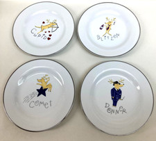Pottery Barn Reindeer Salad Dessert Plate 8 " - Your Choice