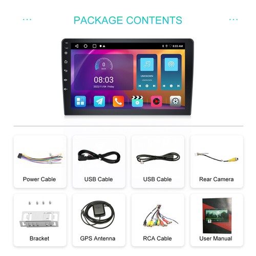 10'' Wireless Carplay Android auto Head Unit For Nissan Xtrail Qashqai 2014+ - Picture 14 of 18