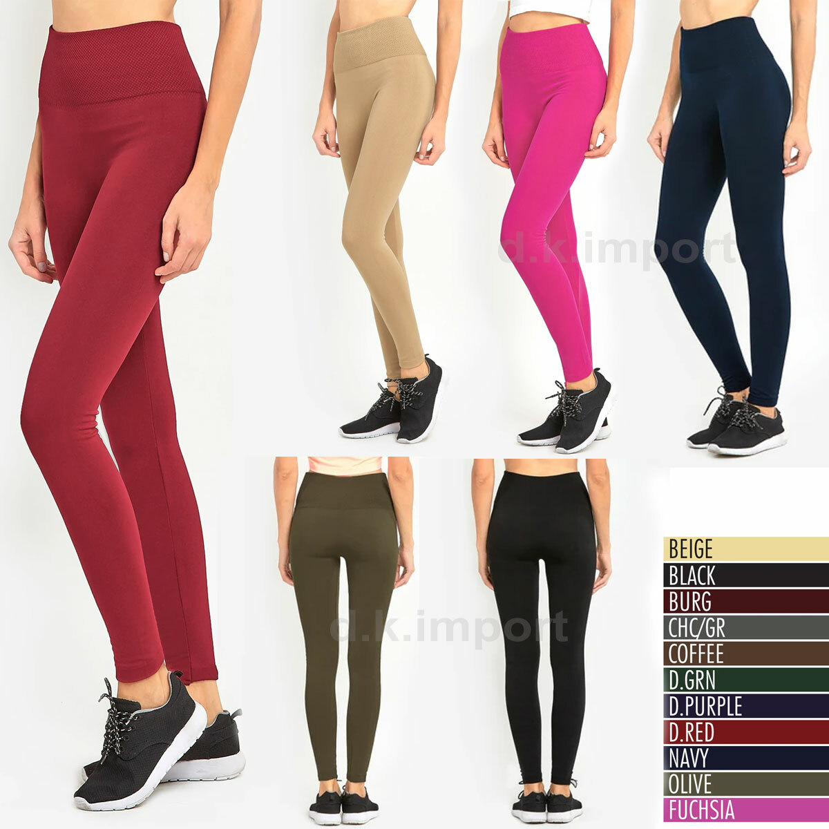 Tummy Control Fleece Lined Leggings